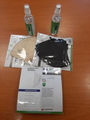 Nanorespirátory a desinfekce pro naše občany 1